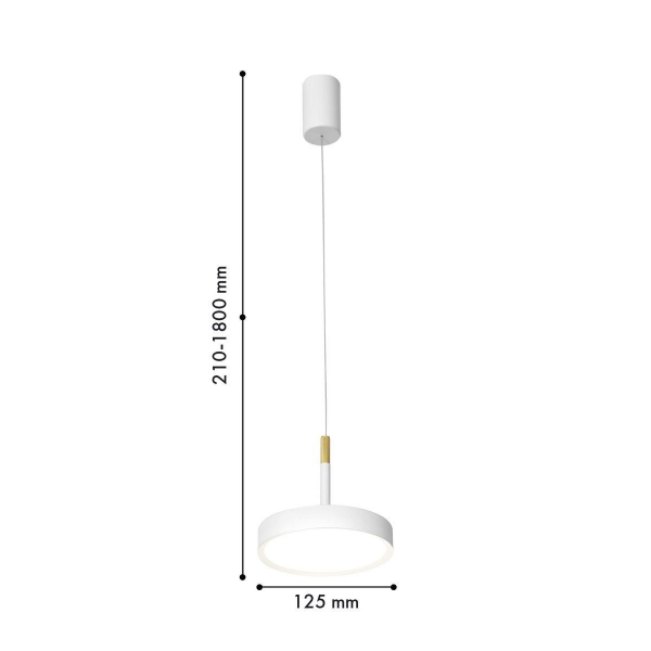 Подвесной светодиодный светильник Favourite Piller 4505-1P Подвесной светодиодный светильник Favourite Piller 4505-1P