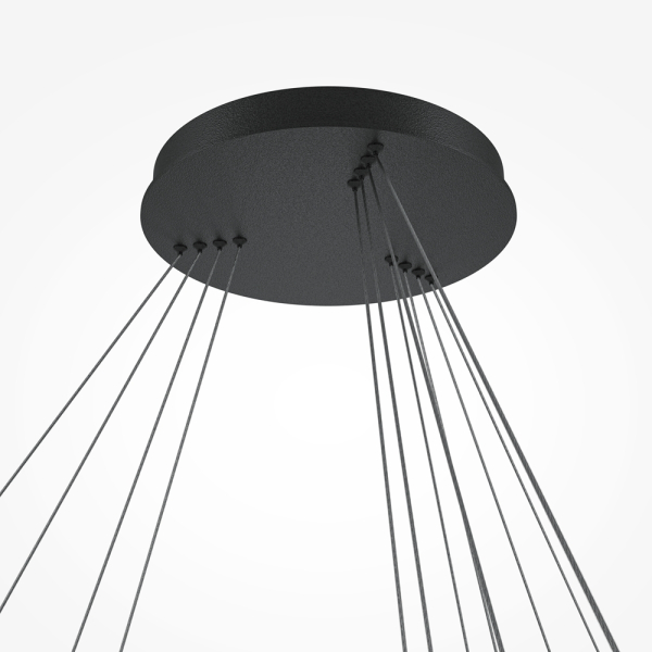 Подвесной светодиодный светильник Maytoni Rim MOD058PL-L174BK