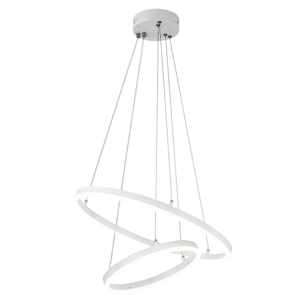 Подвесной светодиодный светильник Escada Void 10254/2LED White APP Подвесной светодиодный светильник Escada Void 10254/2LED White APP
