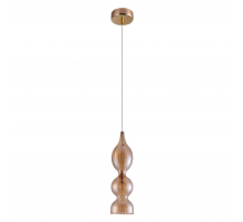 Подвесной светильник Crystal Lux Iris SP1 B Amber