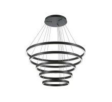 Подвесной светодиодный светильник Maytoni Rim MOD058PL-L200BK