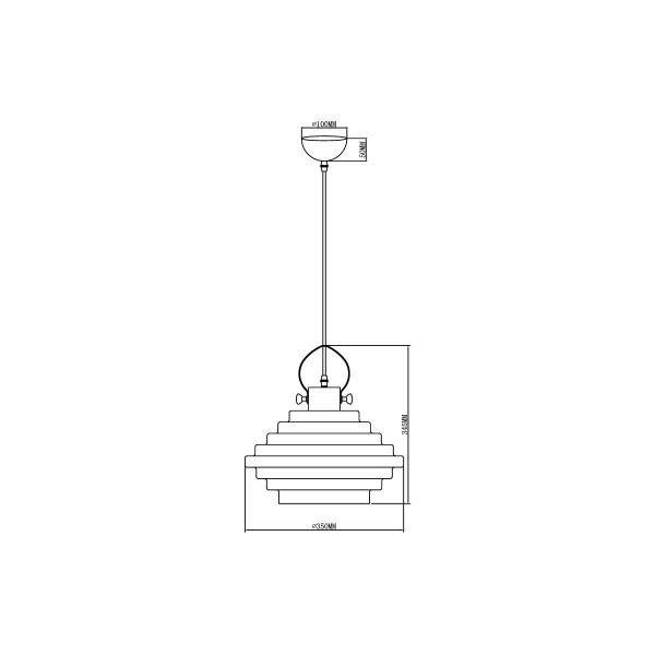 Подвесной светильник Vele Luce Genio VL5402P21 Подвесной светильник Vele Luce Genio VL5402P21