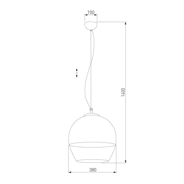 Подвесной светильник TK Lighting 3344 Boulette Graphite Подвесной светильник TK Lighting 3344 Boulette Graphite