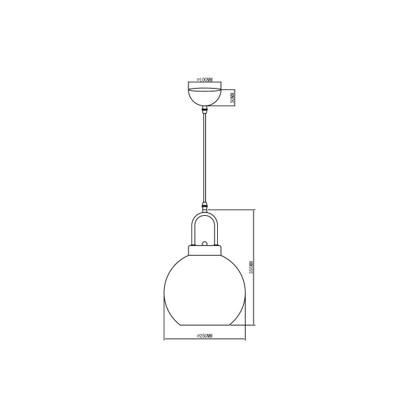 Подвесной светильник Vele Luce Cloe VL5414P11 Подвесной светильник Vele Luce Cloe VL5414P11