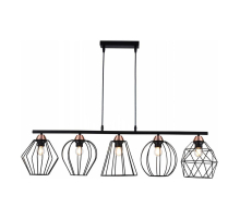 Подвесная люстра Illumico IL2001-5LL-05 BK Rose GD