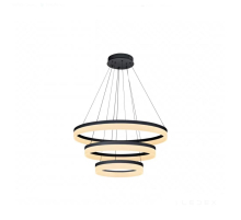 Подвесной светодиодный светильник iLedex Around D0301-3 (200x400x600) BK