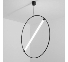 Подвесной светодиодный светильник Siled Truba Hoop 7372999