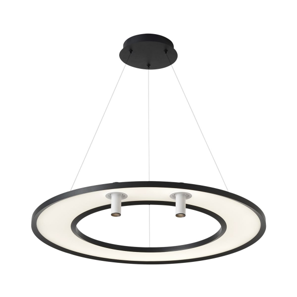 Подвесной светодиодный светильник Crystal Lux Contour SP50W Led Black Подвесной светодиодный светильник Crystal Lux Contour SP50W Led Black