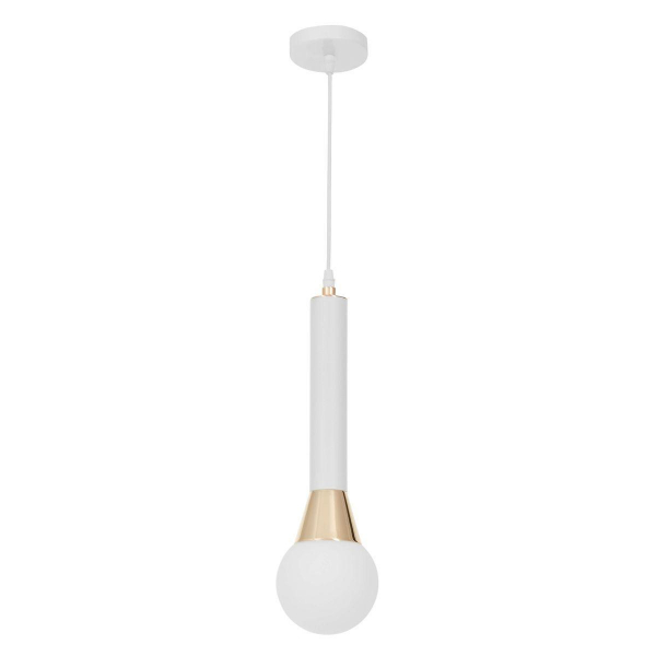 Подвесной светильник Lumina Deco Folino LDP 7012-1B WT+GD Подвесной светильник Lumina Deco Folino LDP 7012-1B WT+GD