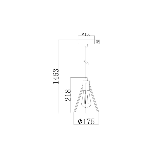Подвесной светильник Vele Luce Storm VL6136P01 Подвесной светильник Vele Luce Storm VL6136P01