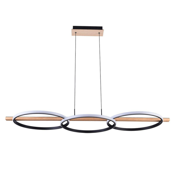 Подвесной светодиодный светильник Arte Lamp Fluido A3913SP-24BK Подвесной светодиодный светильник Arte Lamp Fluido A3913SP-24BK