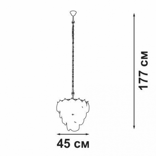 Подвесной светильник Vitaluce V5280-8/7 Подвесной светильник Vitaluce V5280-8/7