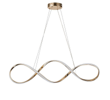 Подвесной светодиодный светильник Escada Knot 10236/1LED Gold