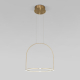 Подвесной светодиодный светильник Eurosvet Over 90322/1 латунь