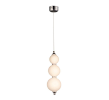 Подвесной светодиодный светильник Lumina Deco Snowman LDP 6834-1 WT+CHR
