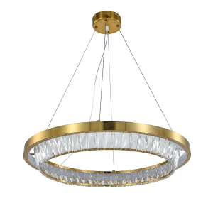 Подвесной светодиодный светильник Indigo Riva 12045/1P Brass V000102L