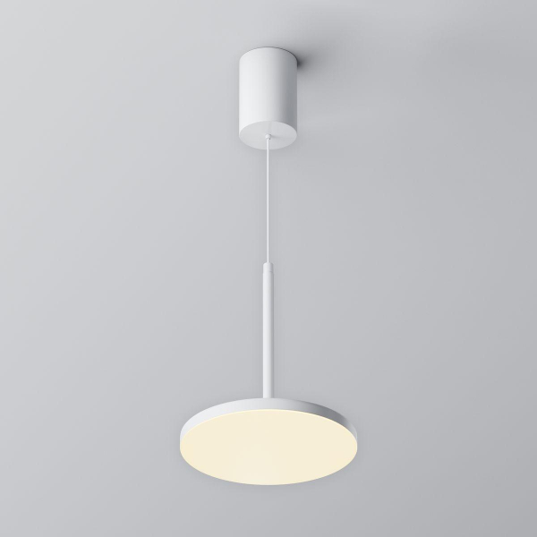 Подвесной светодиодный светильник Maytoni Technical Plato P076PL-L12W3K-W Подвесной светодиодный светильник Maytoni Technical Plato P076PL-L12W3K-W