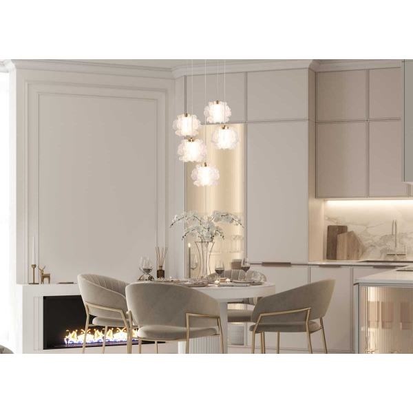 Подвесной светильник Freya Modern Flower FR5579PL-L40BS