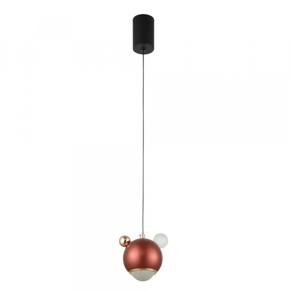 Подвесной светодиодный светильник Crystal Lux Amigo SP Led Red Подвесной светодиодный светильник Crystal Lux Amigo SP Led Red