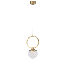 Подвесной светильник Crystal Lux Carolina SP1 V1 BRASS
