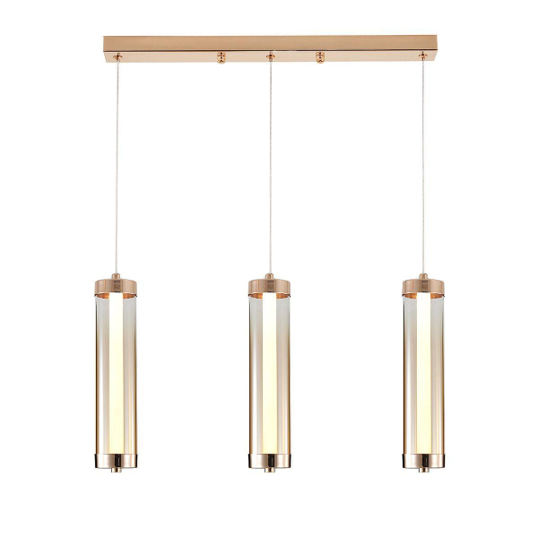 Подвесной светодиодный светильник Indigo Rilucente 11061/3P Gold V000150L Подвесной светодиодный светильник Indigo Rilucente 11061/3P Gold V000150L