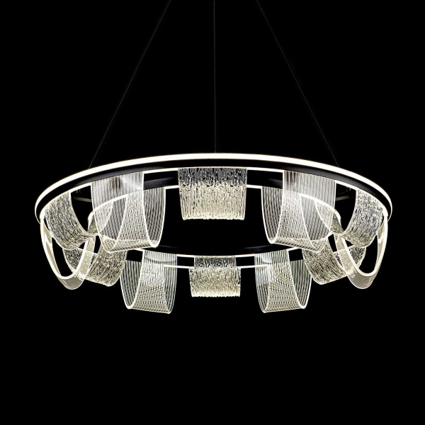 Подвесной cветильник LED4U L7706-800 BK Подвесной cветильник LED4U L7706-800 BK