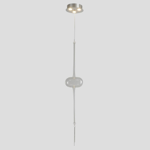 Светильник подвесной Crystal Lux GLASS SP3W LED CHROME