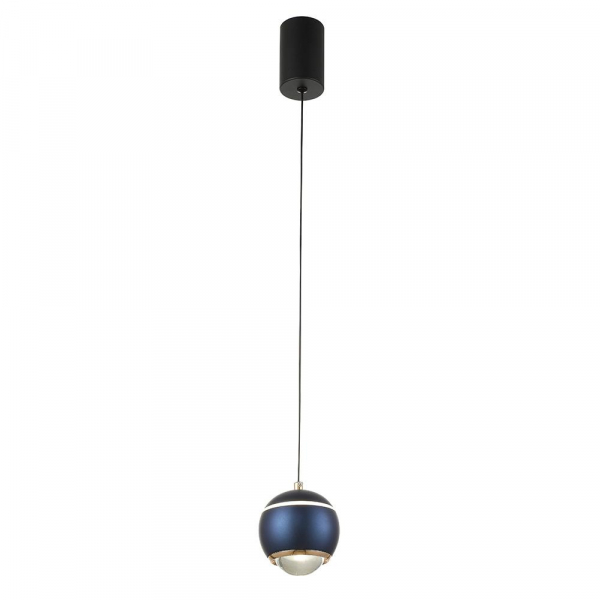 Подвесной светодиодный светильник Crystal Lux Caro SP Led Blue Подвесной светодиодный светильник Crystal Lux Caro SP Led Blue