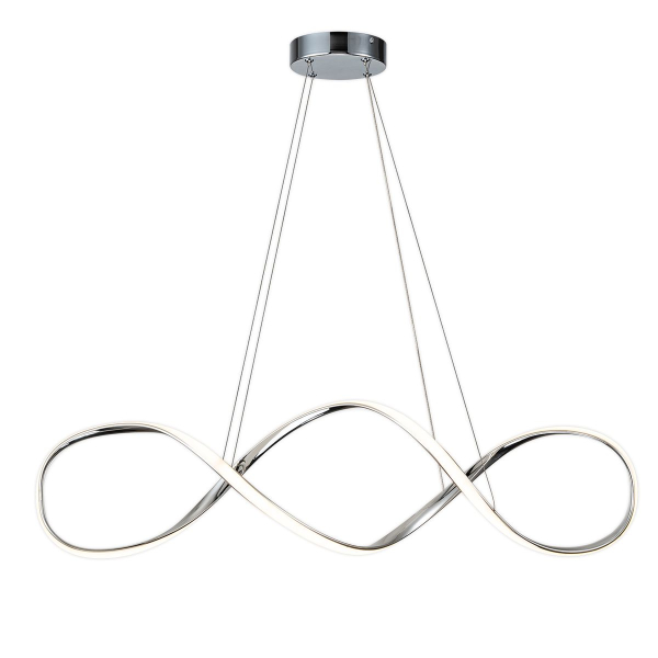 Подвесной светодиодный светильник Escada Knot 10236/1LED Chrome