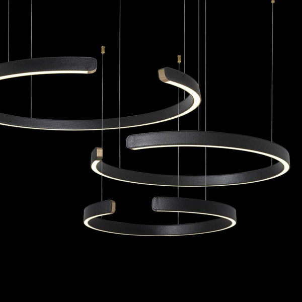 Подвесной светодиодный светильник Loft IT Ring 10025/3 Black Подвесной светодиодный светильник Loft IT Ring 10025/3 Black