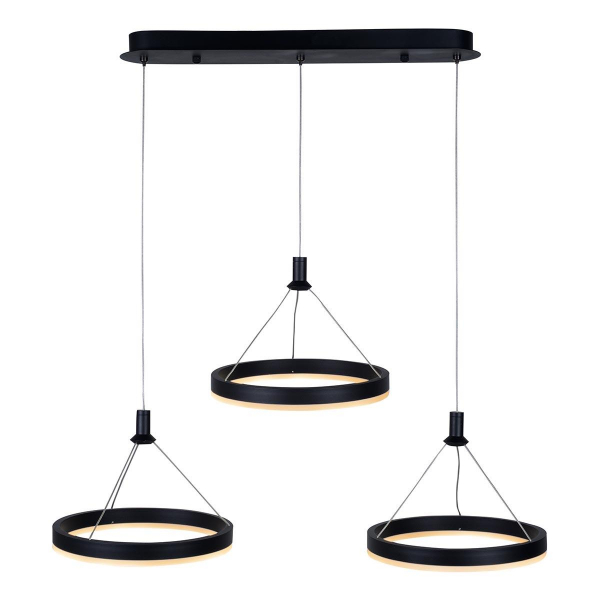 Подвесной светодиодный светильник iLedex Libra D075-3 BK Подвесной светодиодный светильник iLedex Libra D075-3 BK