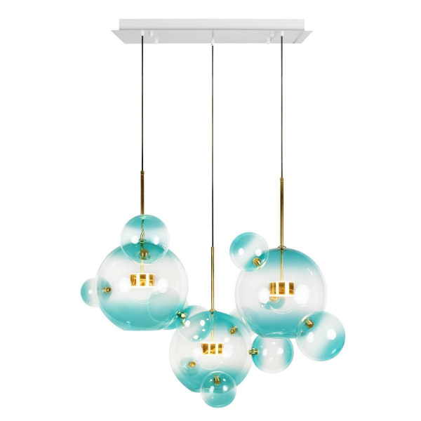 Подвесной светодиодный светильник Loft IT Bolle 2027-S3 Blue Подвесной светодиодный светильник Loft IT Bolle 2027-S3 Blue