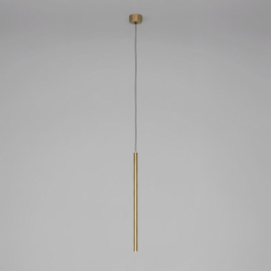 Подвесной светодиодный светильник Elektrostandard Flinn 50263 LED 4W 3000К латунь a072221