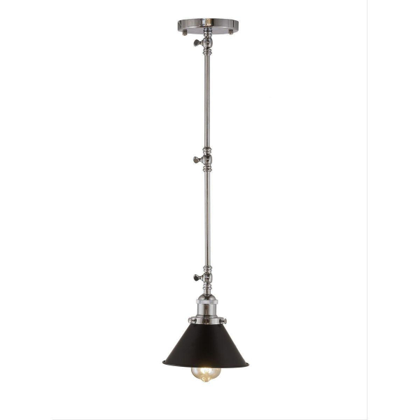 Подвесной светильник Lumina Deco Gubi LDP B005 CHR+BK Подвесной светильник Lumina Deco Gubi LDP B005 CHR+BK