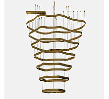 Подвесной светодиодный светильник Kink Light Хейла 08264-7A,36