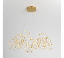 Подвесной светодиодный светильник Eurosvet Uma 90169/12 медь