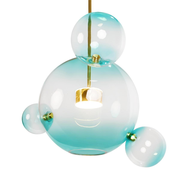 Подвесной светодиодный светильник Loft IT Bolle 2027-P4 Blue Подвесной светодиодный светильник Loft IT Bolle 2027-P4 Blue