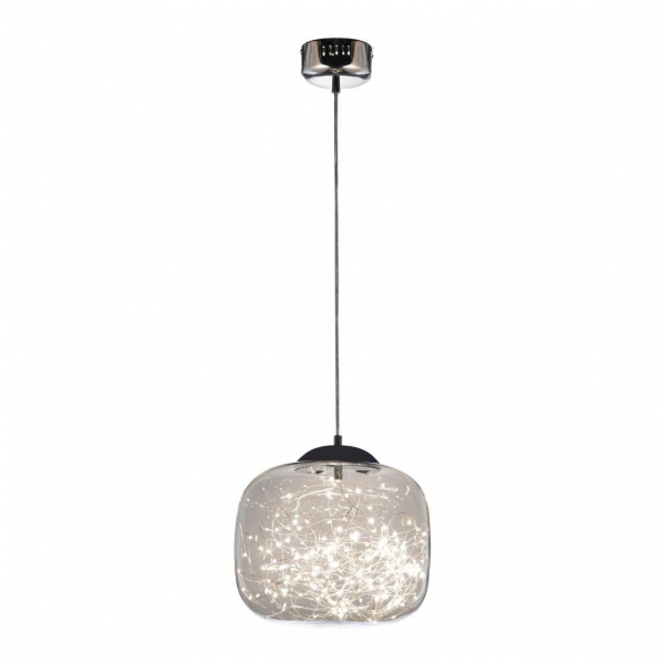 Подвесной светодиодный светильник Lumina Deco Daisy LDP 6823-300 CHR+GY Подвесной светодиодный светильник Lumina Deco Daisy LDP 6823-300 CHR+GY