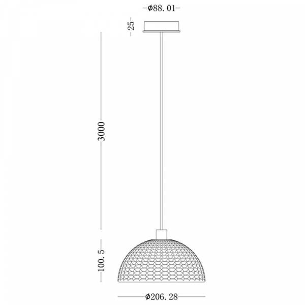 Подвесной светильник Deko-Light Basket 342142 Подвесной светильник Deko-Light Basket 342142