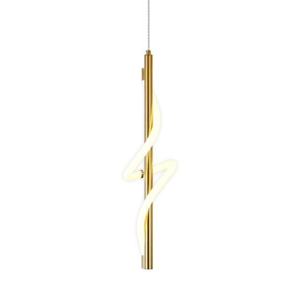 Подвесной светодиодный светильник Indigo Intreccio 14025/1P Brass V000144L Подвесной светодиодный светильник Indigo Intreccio 14025/1P Brass V000144L