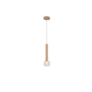 Светильник подвесной Alfa Light F3524-14 Wood+Clean E27*1