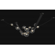 Подвесной светодный светильник Crystal Lux Bosque SP7 L3000 Black/Transparent