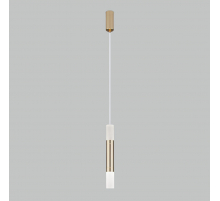 Подвесной светодиодный светильник Eurosvet Axel 50210/1 LED золото