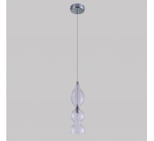 Подвесной светильник Crystal Lux Iris SP1 B Transparent