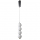 Подвесной светодиодный светильник Crystal Lux Desi SP4 Chrome/White