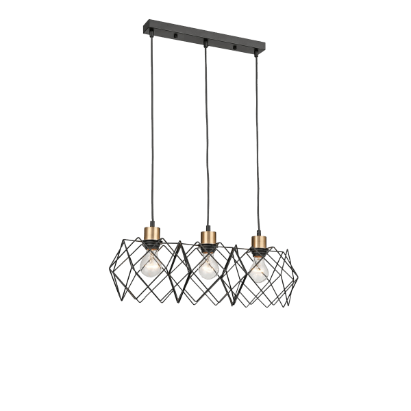 Подвесной светильник Vele Luce Scheletro VL6392P03 Подвесной светильник Vele Luce Scheletro VL6392P03