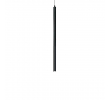 Подвесной светодиодный светильник Ideal Lux Ultrathin D040 Round Nero 156699
