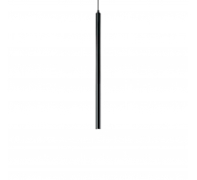 Подвесной светодиодный светильник Ideal Lux Ultrathin D040 Round Nero 156699