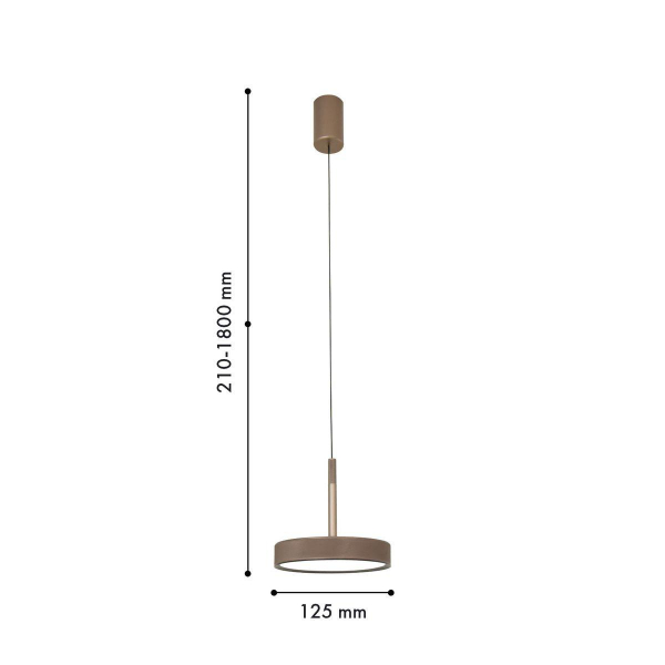Подвесной светодиодный светильник Favourite Piller 4509-1P Подвесной светодиодный светильник Favourite Piller 4509-1P