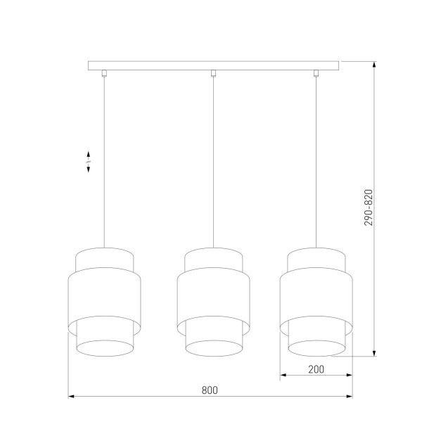 Подвесной светильник TK Lighting 6541 Boho Black Подвесной светильник TK Lighting 6541 Boho Black